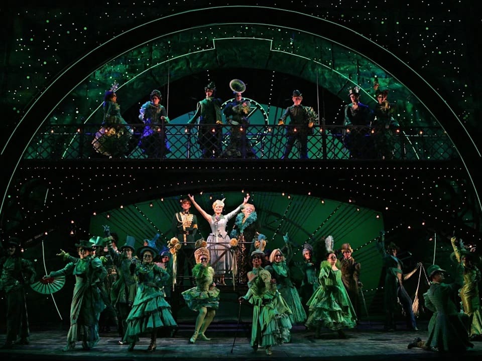 How did the Wicked Witch of the West become wicked? This *Wizard of Oz* prequel musical explores her and Glinda the Good Witch's untold origin stories. Hear now-classic showtunes like "Defying Gravity" at Broadway's fourth-longest-running show.